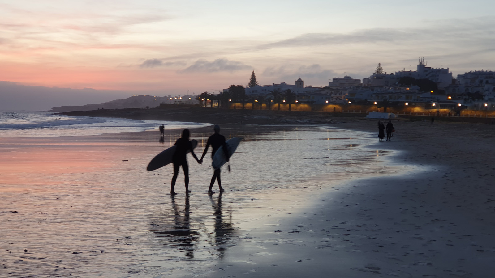 Strand am Abend